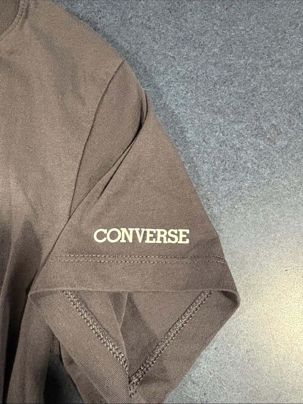 Converse T-Shirt with Cream All Star Logo